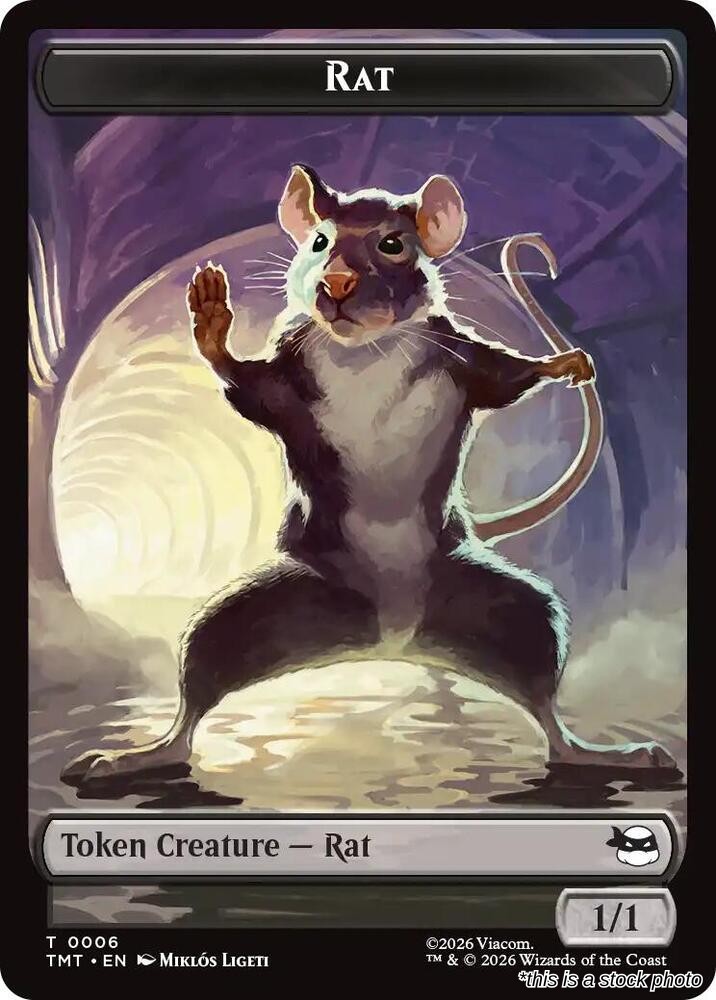 Clue // Rat Double-Sided Token (Back)