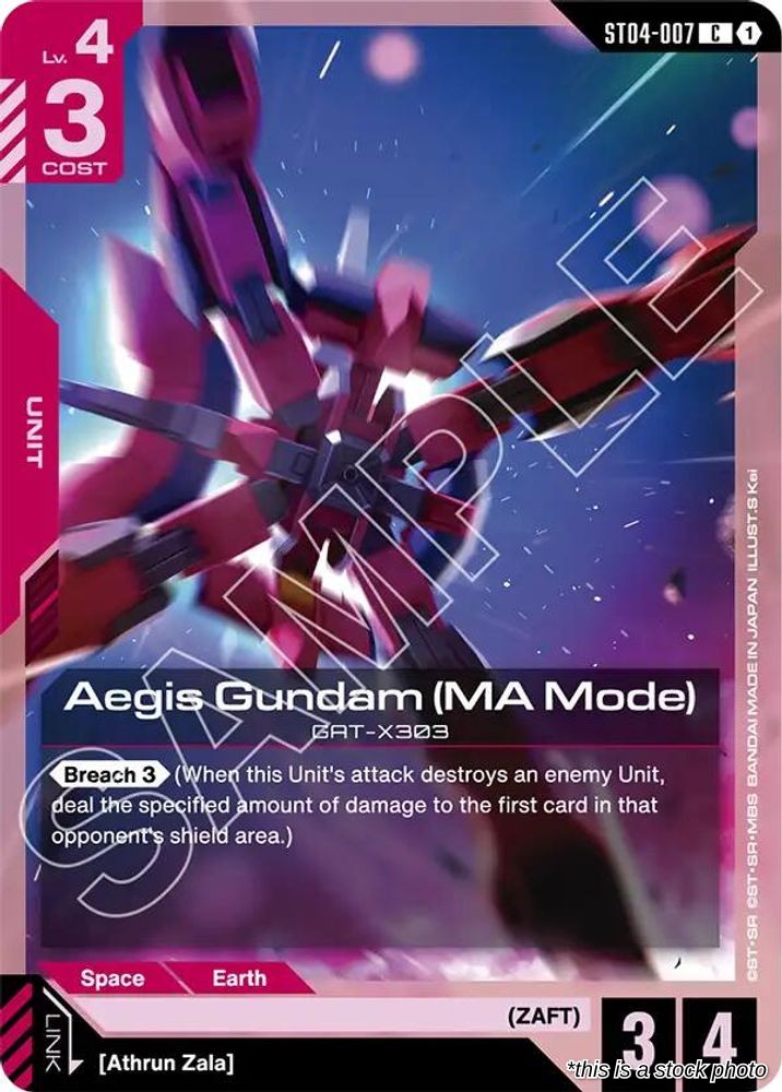 Aegis Gundam (MA Mode)