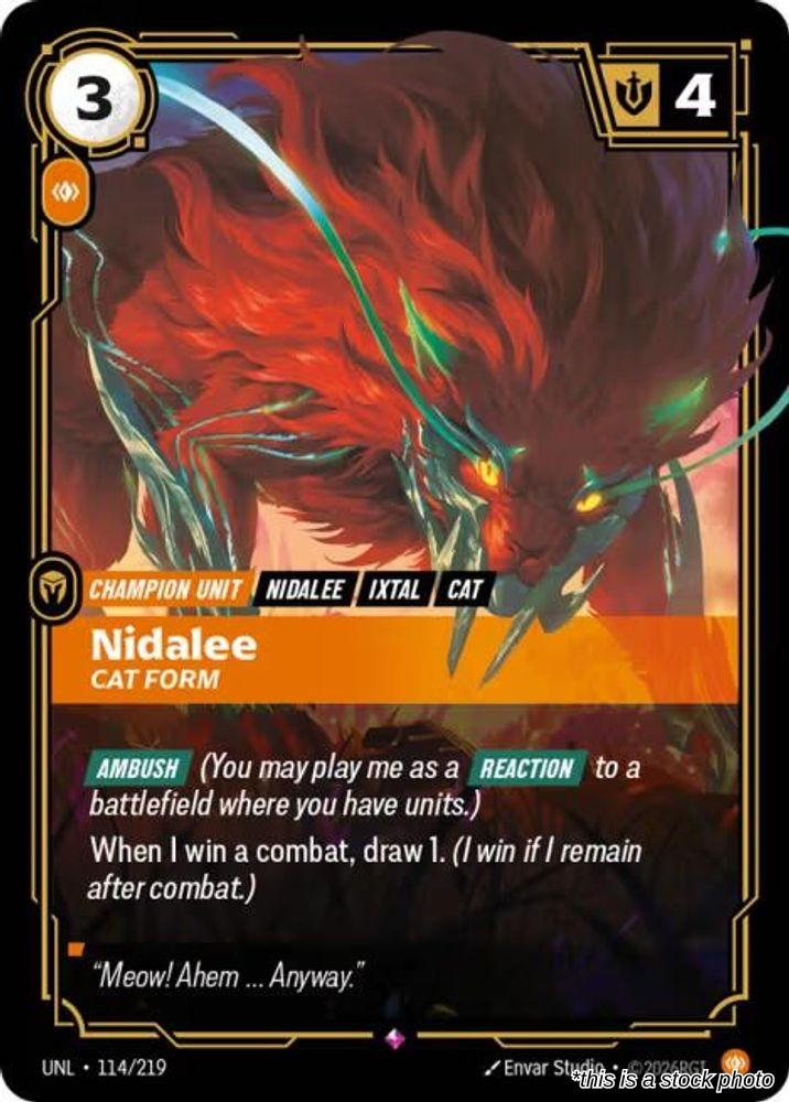 Nidalee, Cat Form