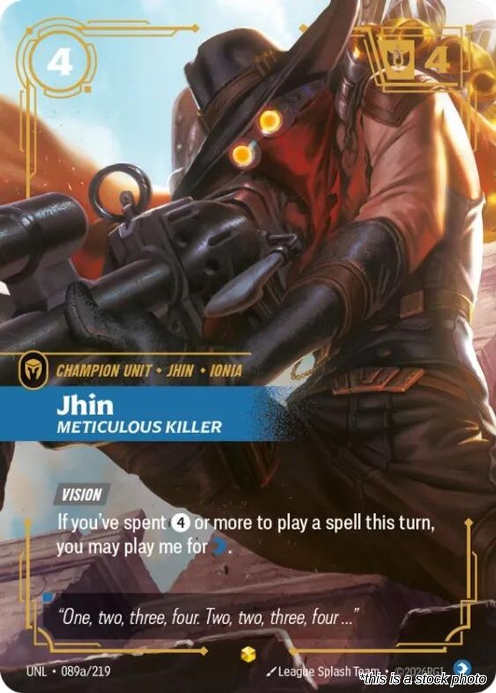 Jhin, Meticulous Killer (Alternate Art)