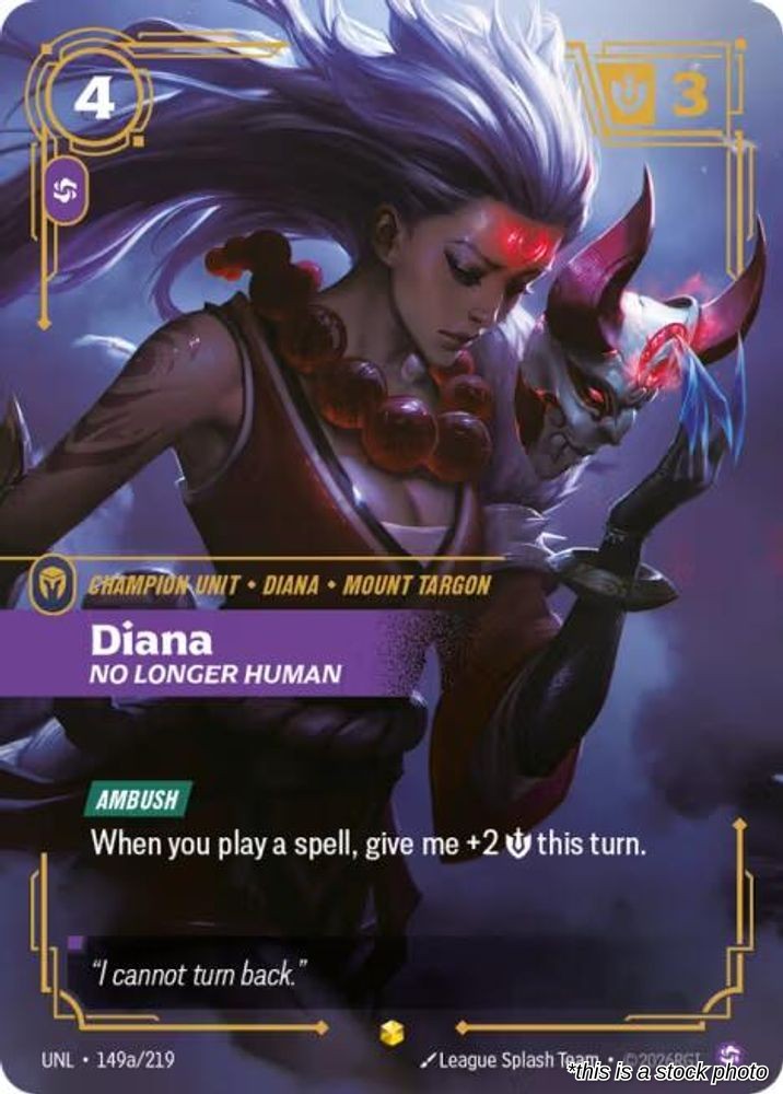 Diana, No Longer Human (Alternate Art)