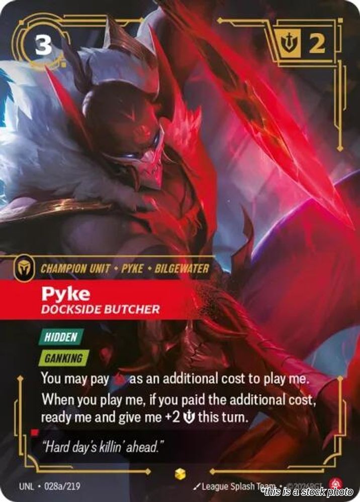 Pyke, Dockside Butcher (Alternate Art)