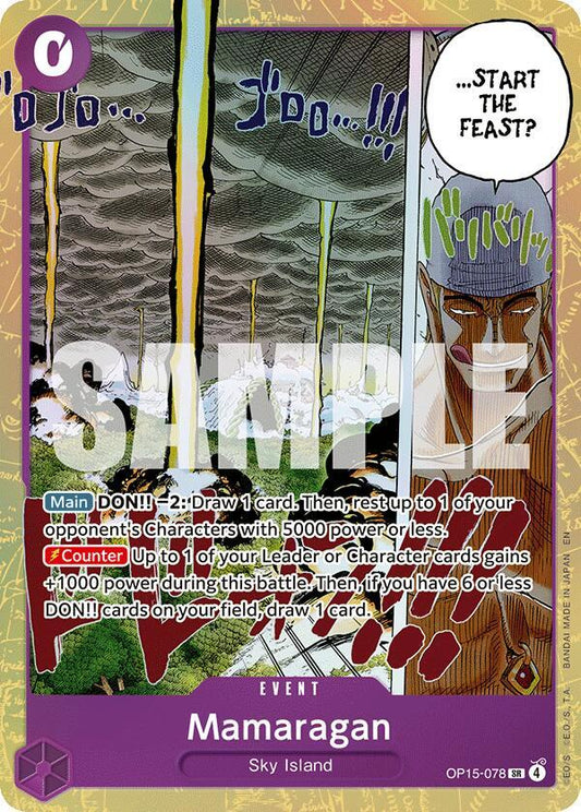 Mamaragan OP15-078 | Adventure on Kami's Island SR NM One Piece