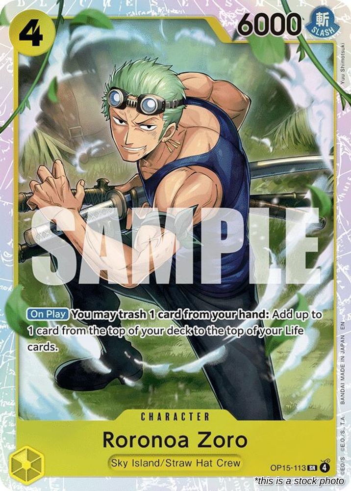 Roronoa Zoro (OP15-113)