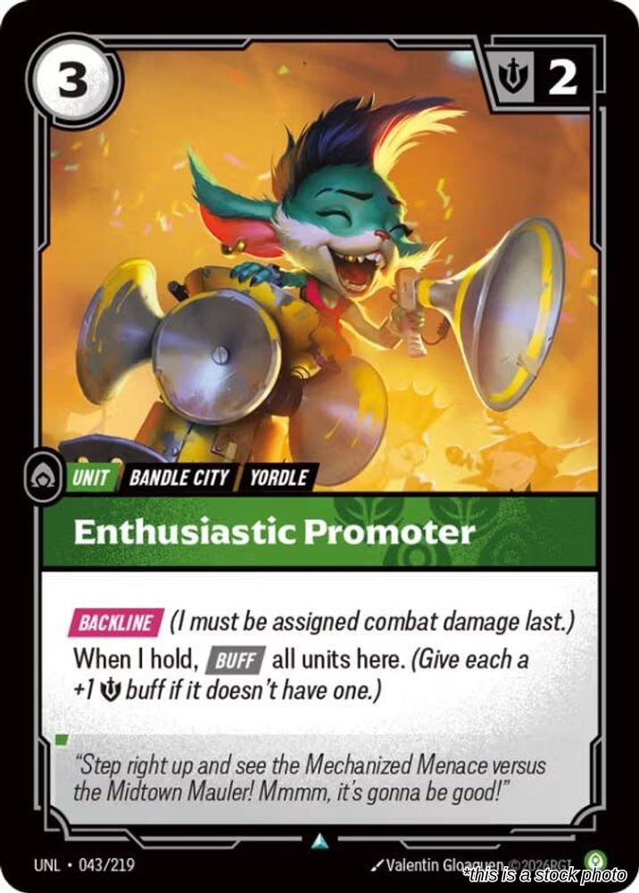 Enthusiastic Promoter