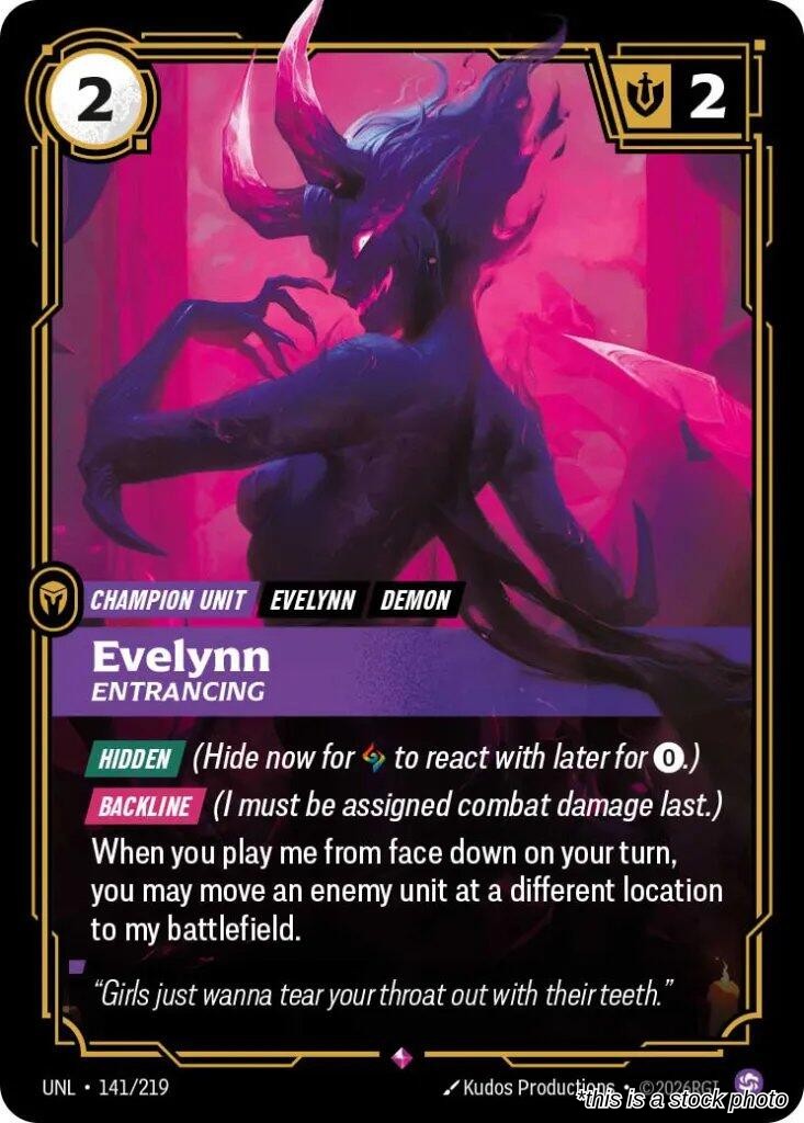 Evelynn, Entrancing