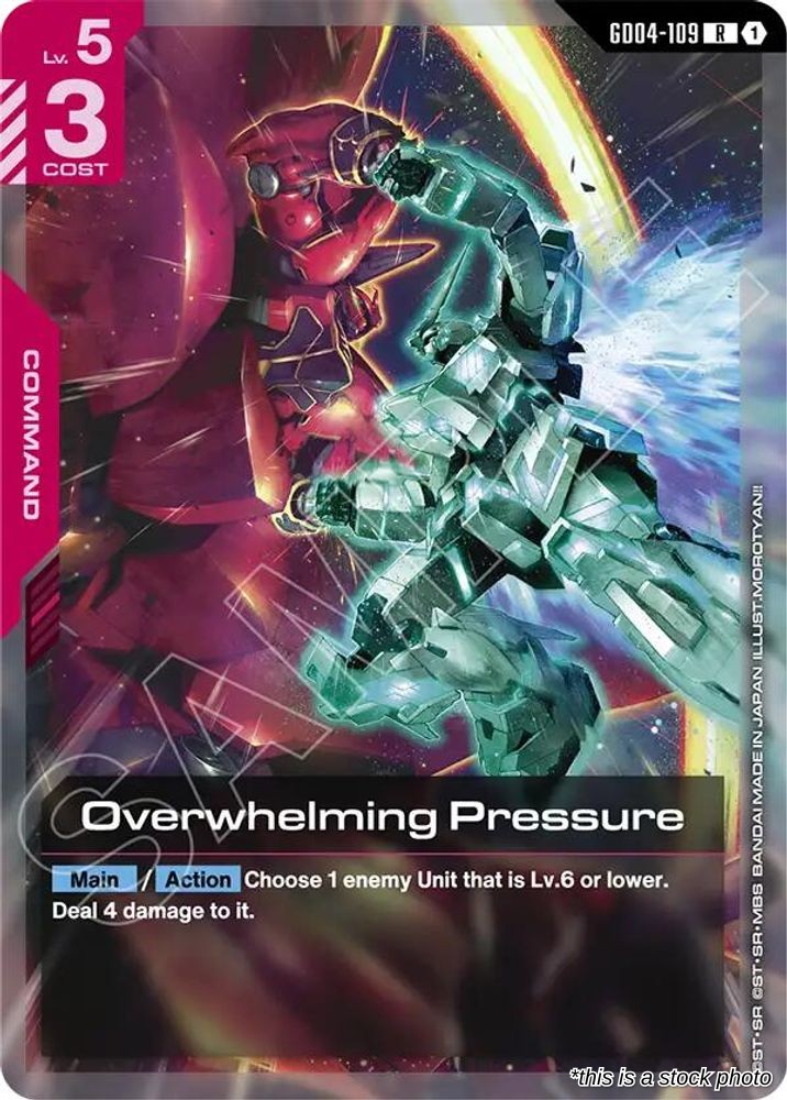 Overwhelming Pressure