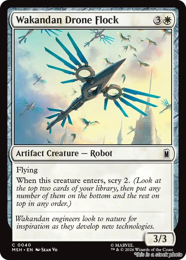 Wakandan Drone Flock