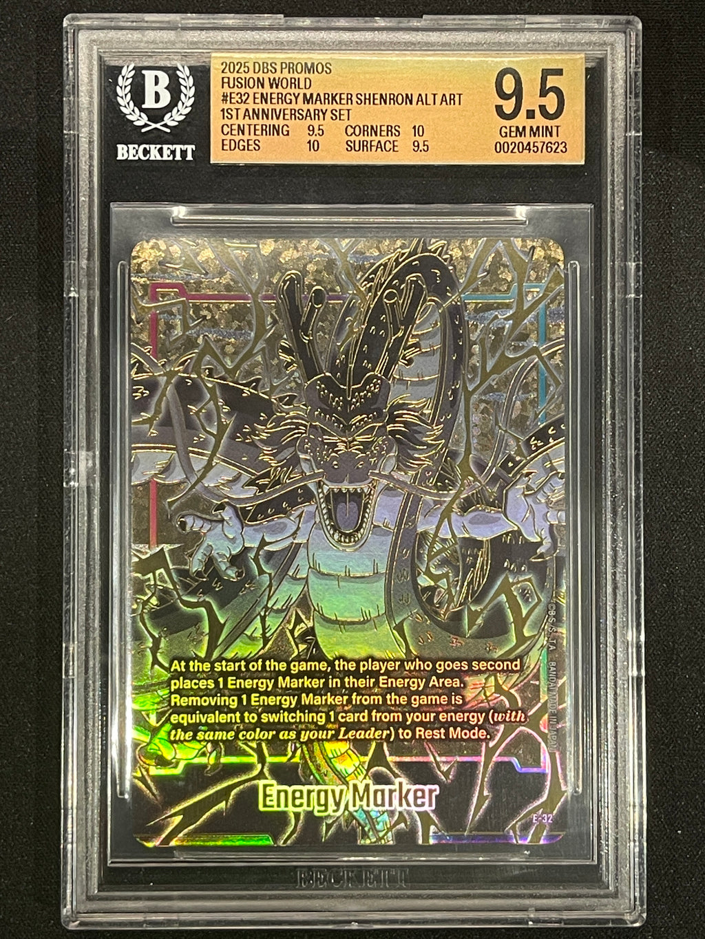 Energy Marker (E-32) Fusion World Energy Markers E-32 BGS 9.5