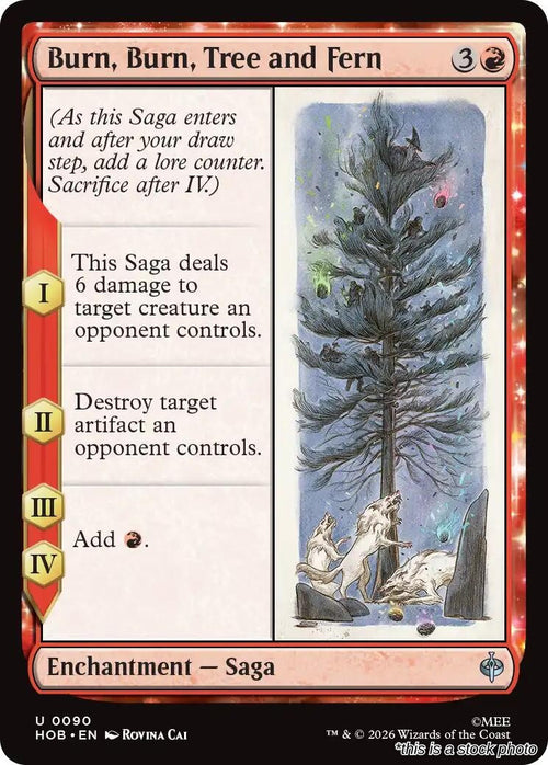 Burn, Burn, Tree and Fern
