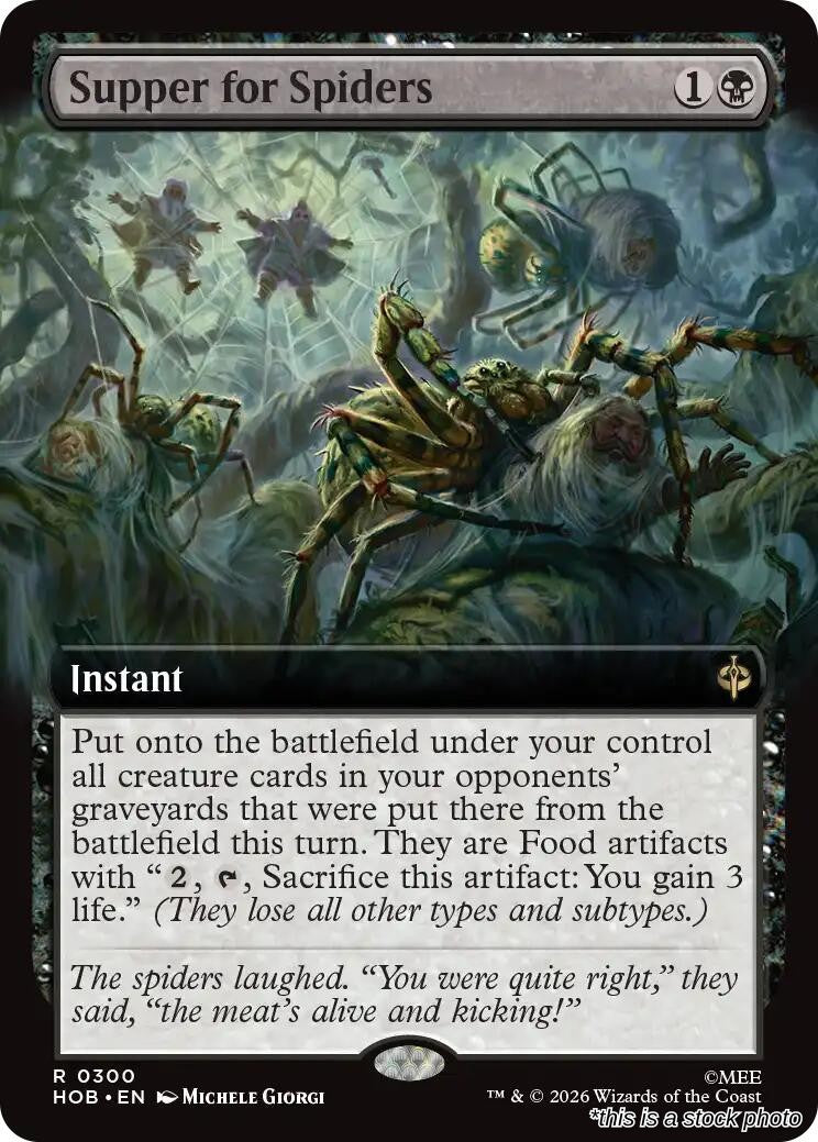 Supper for Spiders (Extended Art)