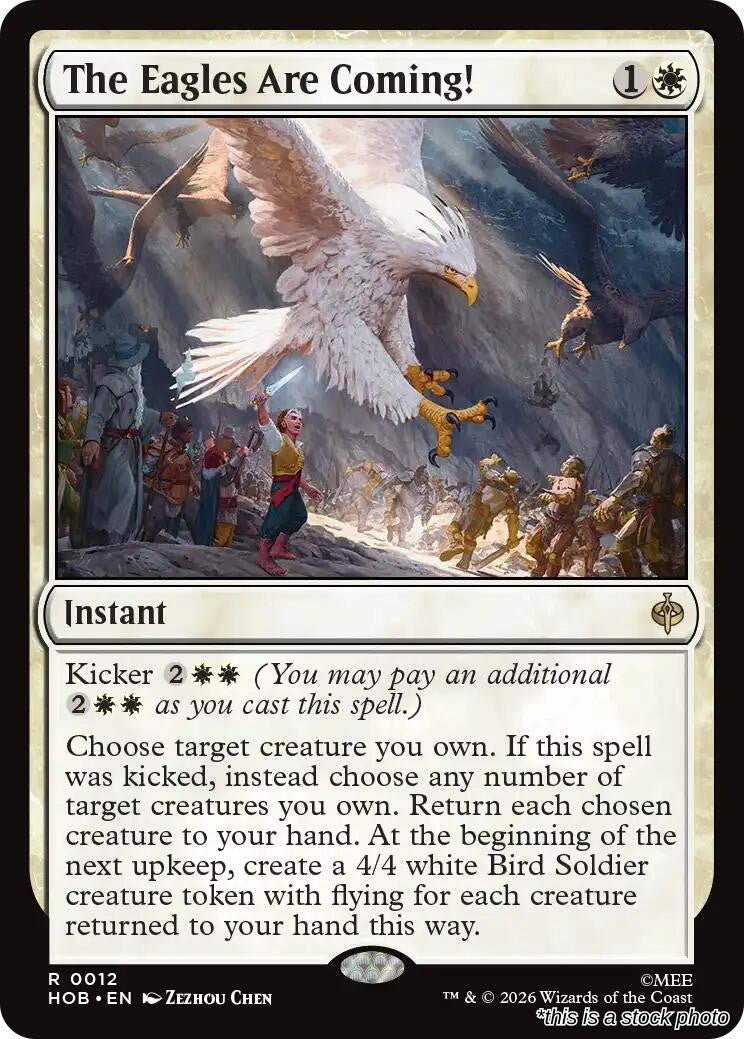 The Eagles Are Coming!