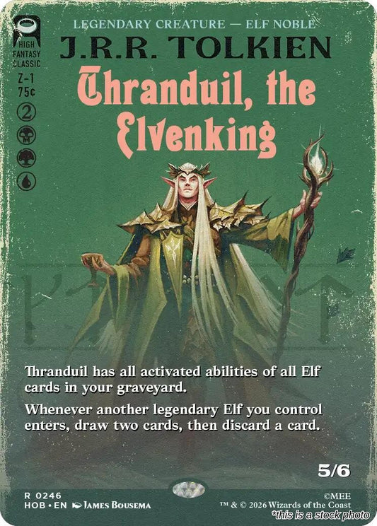 Thranduil, the Elvenking (Borderless)