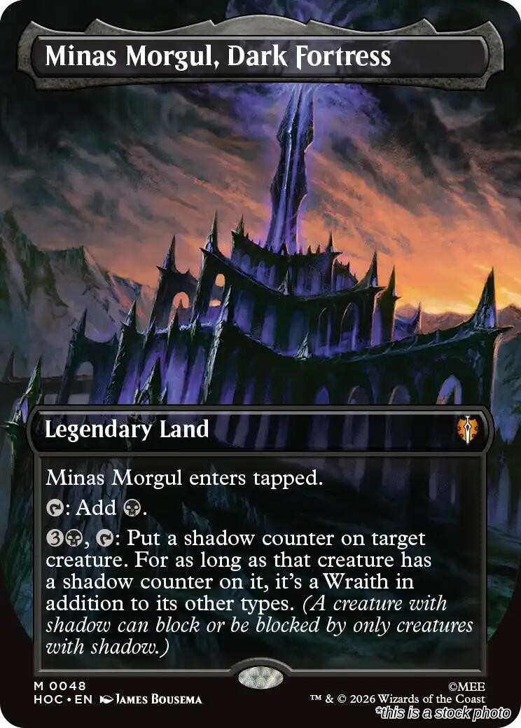 Minas Morgul, Dark Fortress (Borderless)
