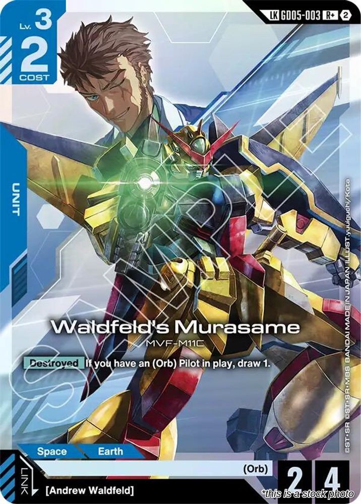 Waldfeld's Murasame (R+) (Link Rare)