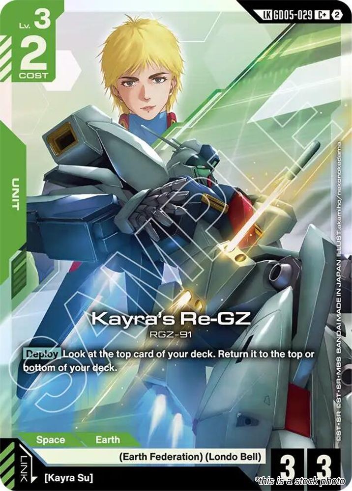 Kayra's Re-GZ (C+) (Link Rare)
