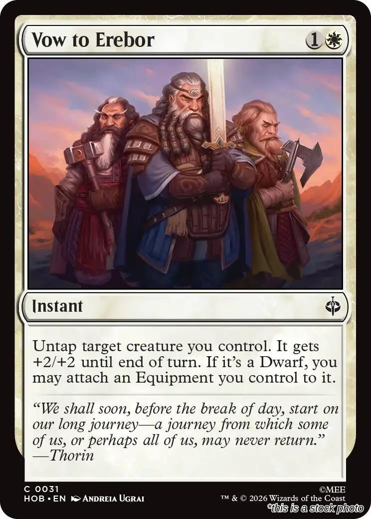 Vow to Erebor