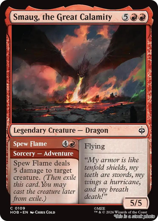Smaug, the Great Calamity