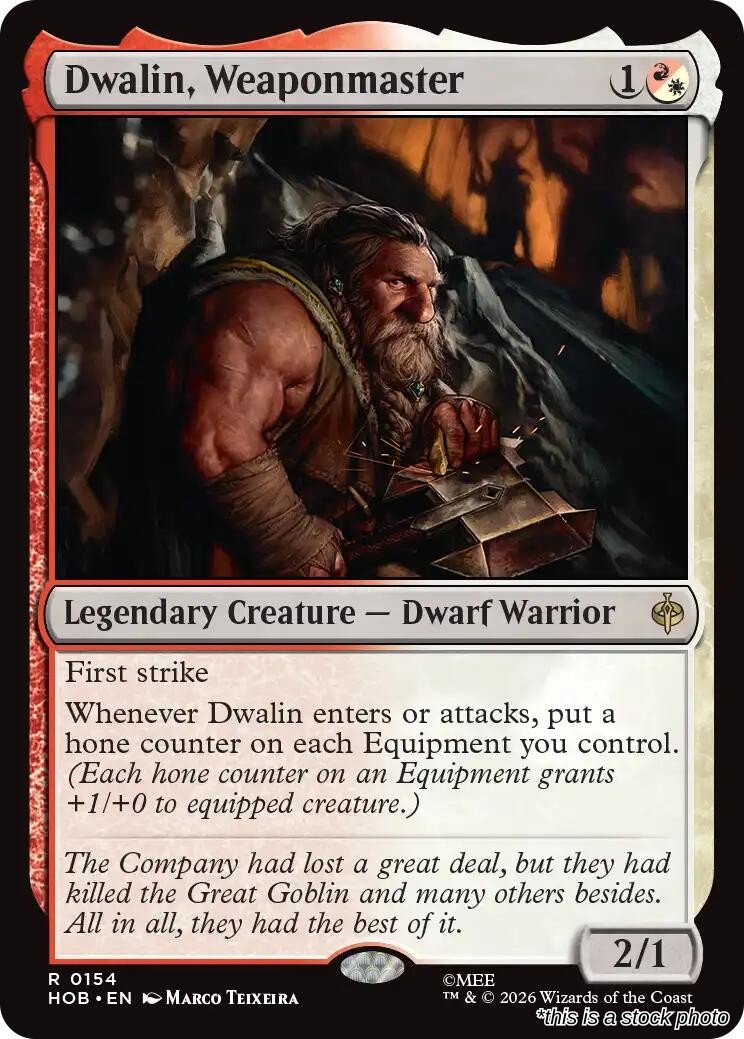 Dwalin, Weaponmaster