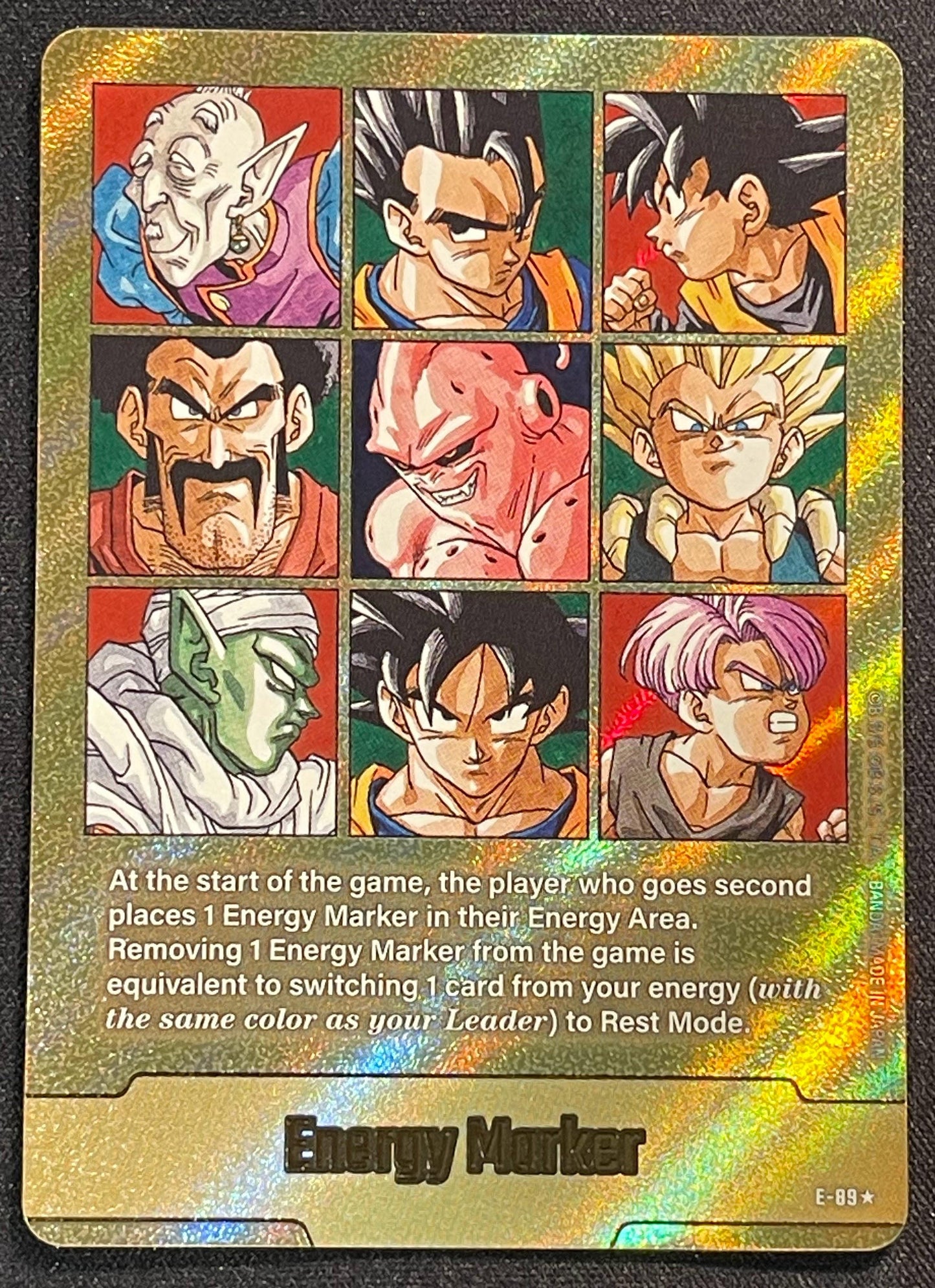 Energy Marker E-89 | Manga Booster 2 Gold NM Fusion World