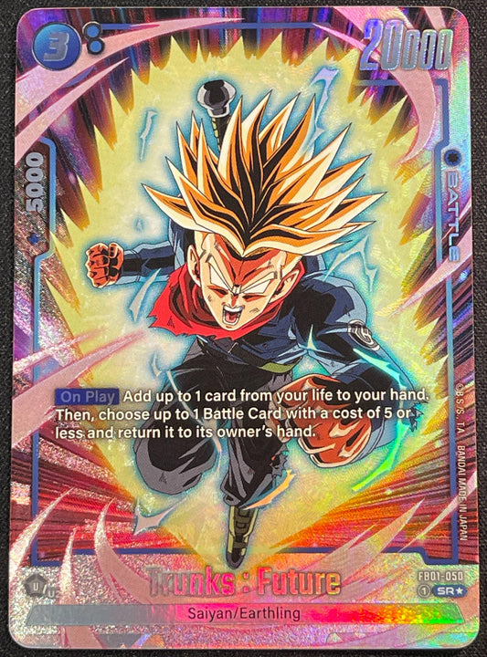 Trunks Future FB01-050 | Awakened Pulse SR Alt Art NM Fusion World