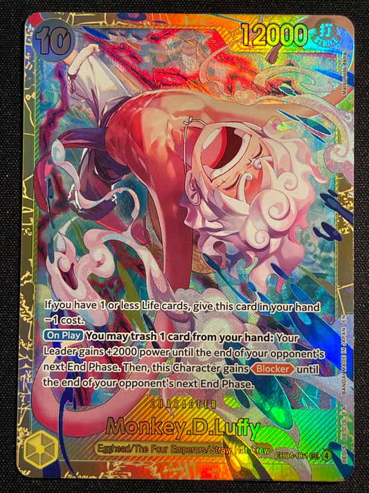 Monkey D Luffy EB04-061 | Adventure on Kami's Island SEC NM One Piece