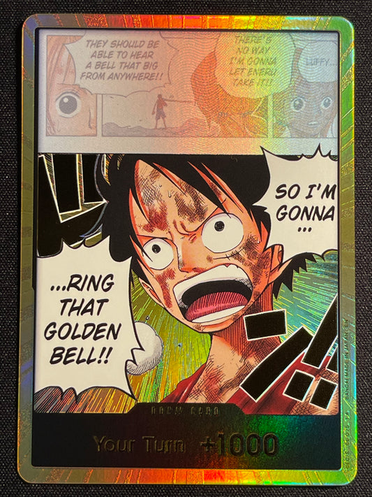 DON!! Luffy Golden Bell OP15 | Adventure on Kami's Island Gold NM One Piece