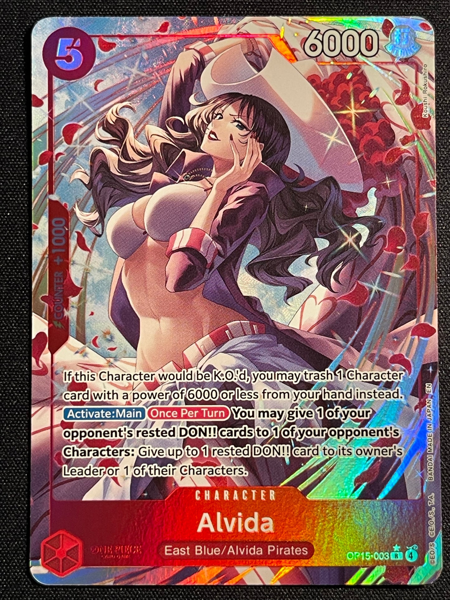 Alvida OP15-003 | Adventure on Kami's Island R Alt Art NM One Piece