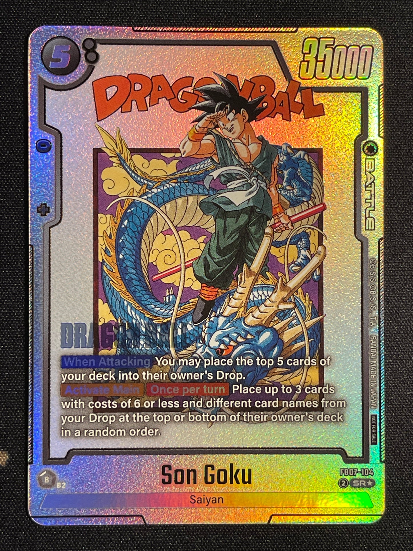 Son Goku FB07-104 | Championship Promo NM Fusion World