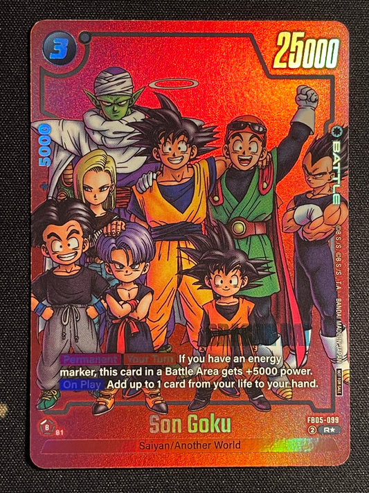Son Goku FB05-099 | Limited Manga Pack 01 Promo NM Fusion World