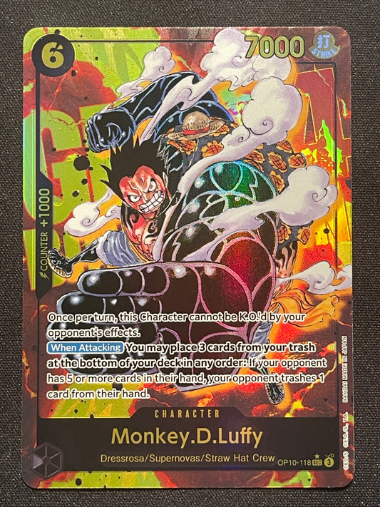 Monkey D Luffy OP10-118 | Royal Blood SEC Alt Art NM One Piece