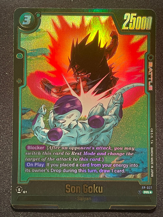 Son Goku FP-027 | PR Alt Art NM Fusion World