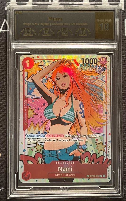 Nami ST01-007 | Wings of the Captain TR PCG 10 One Piece