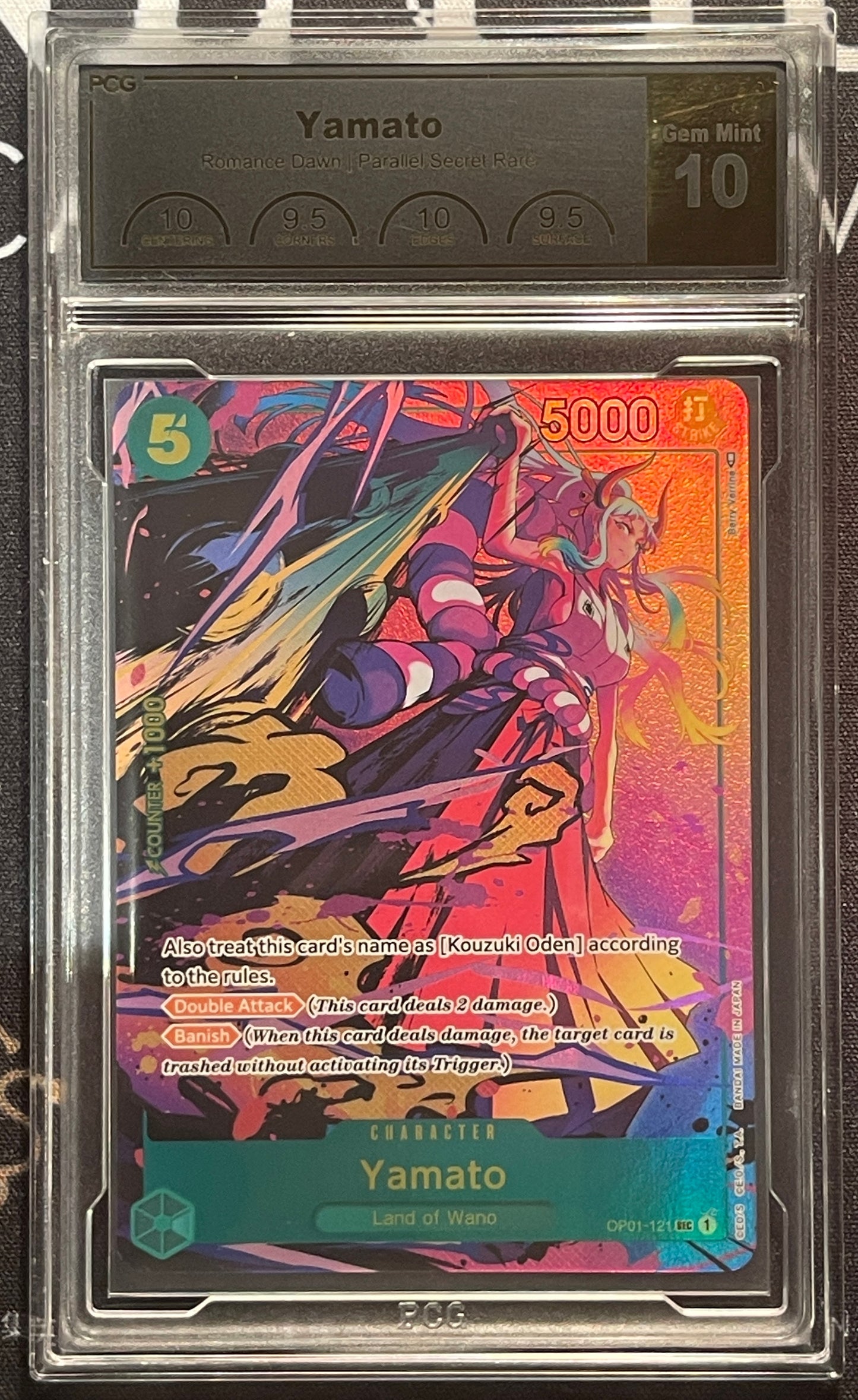 Yamato OP01-121 | Romance Dawn SEC Alt Art PCG 10 One Piece
