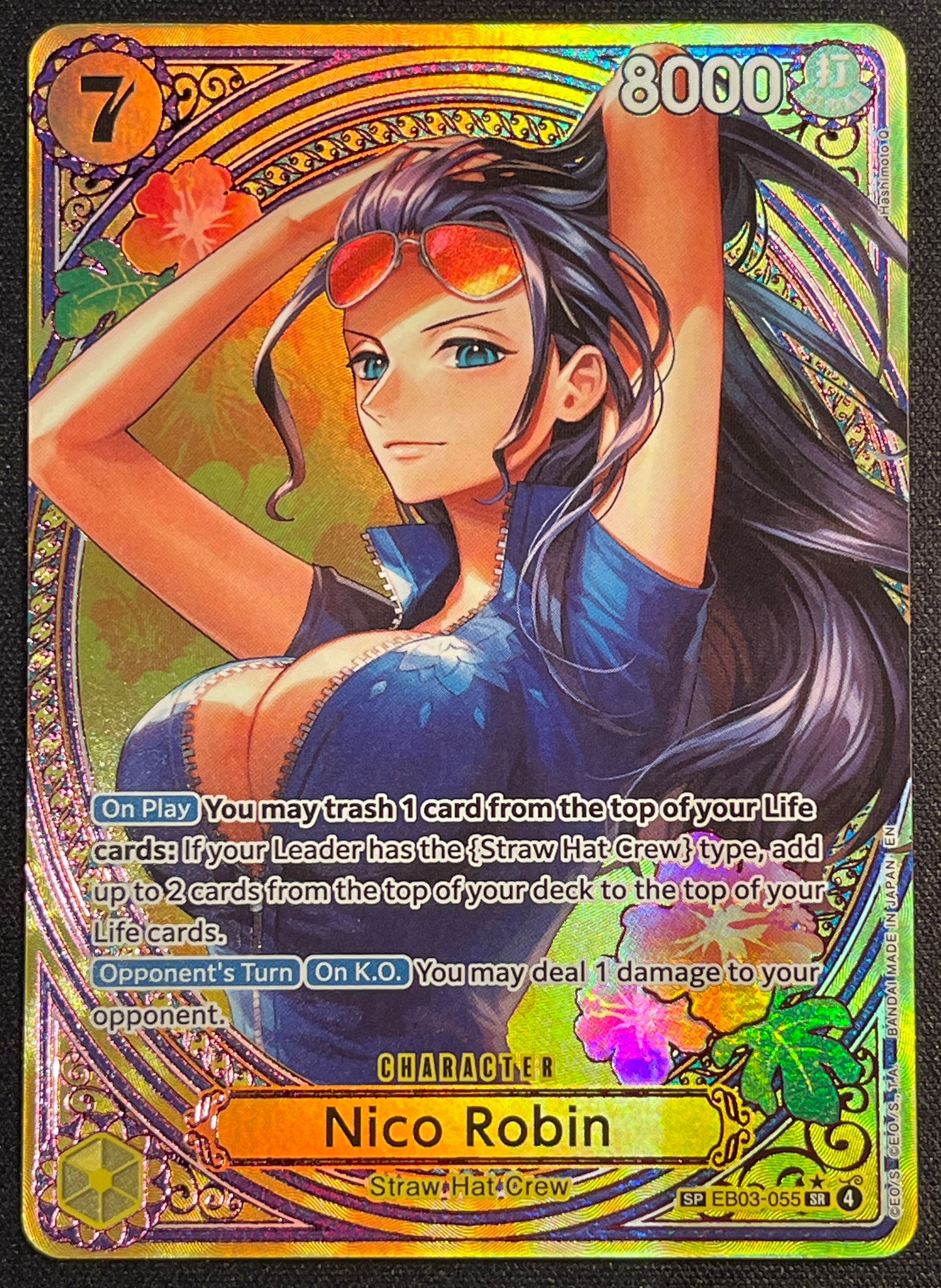 Nico Robin EB03-055 | One Piece Heroines Edition SP Alt Art NM One Piece