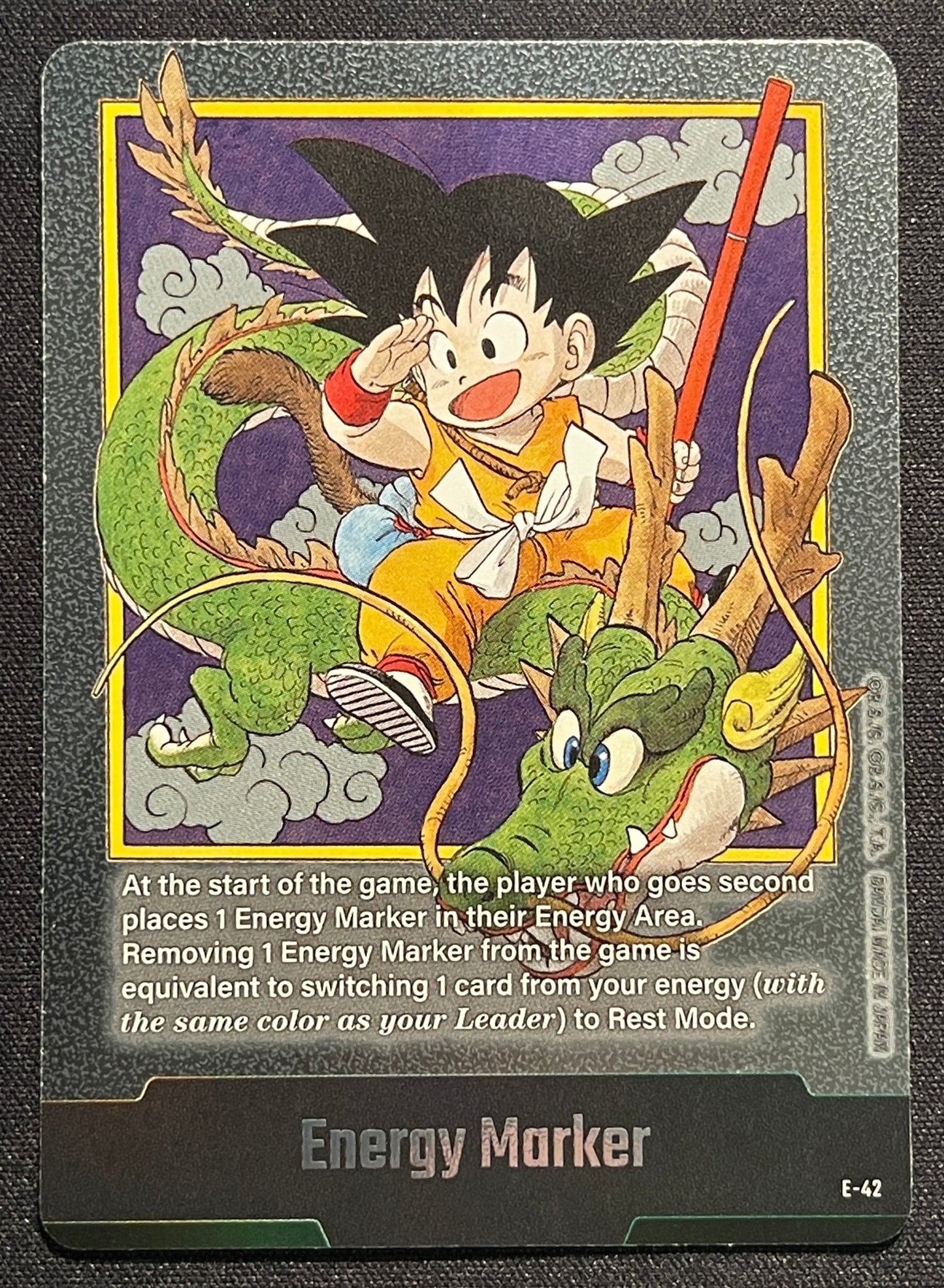 Energy Marker E-42 | Manga Booster 1 Silver NM Fusion World