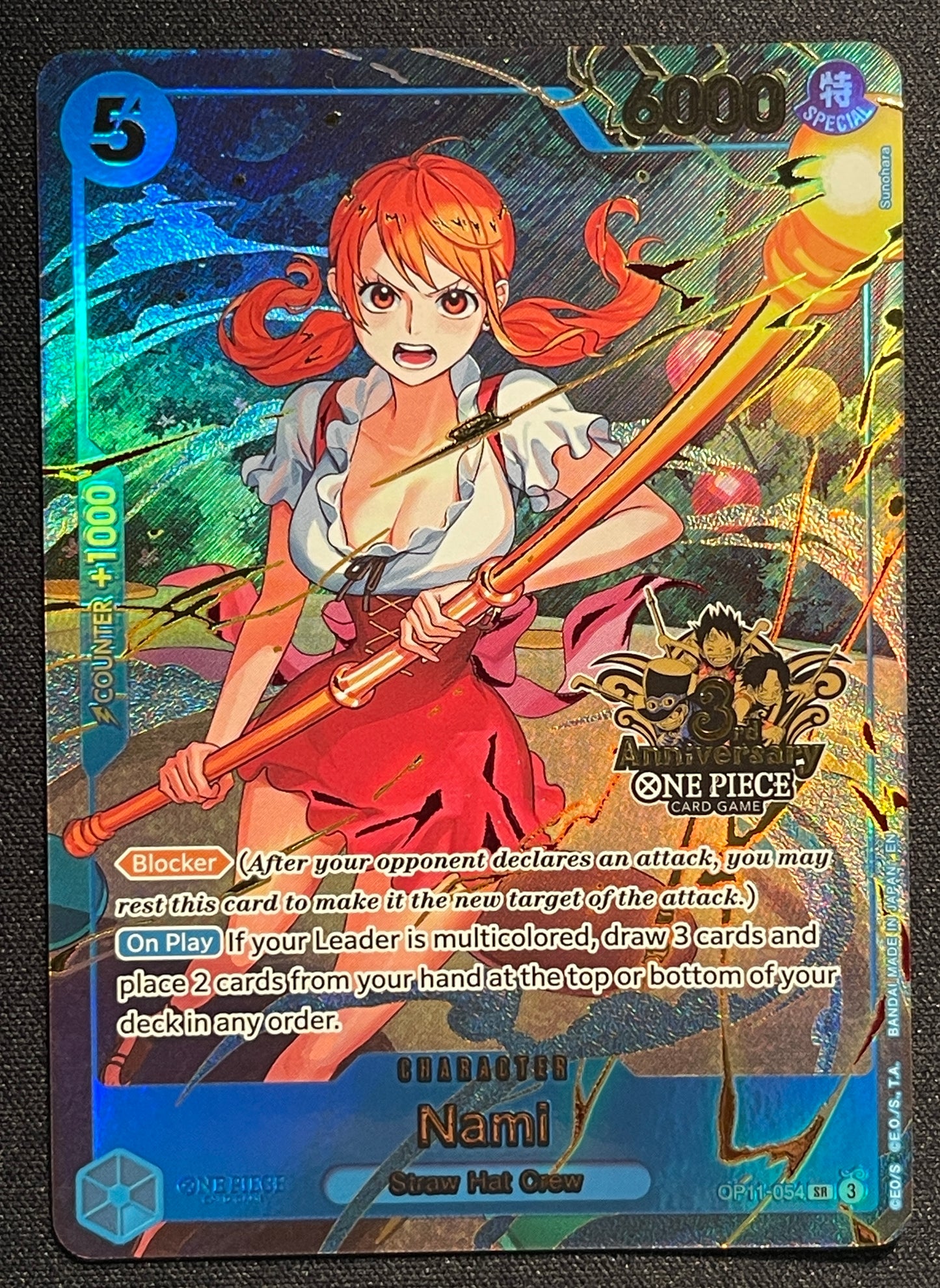 Nami OP11-054 | 3rd Anniversary Set Japanese English SEC NM One Piece