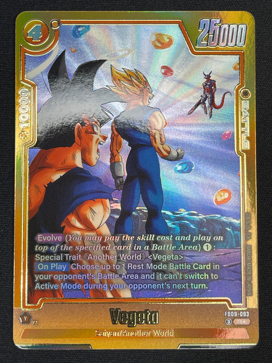 Vegeta FB09-093 | Dual Evolution Alt Art NM Fusion World