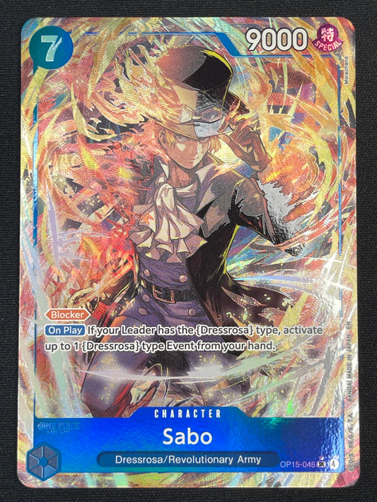 Sabo OP15-046 | Adventure on Kami's Island Alt Art NM One Piece