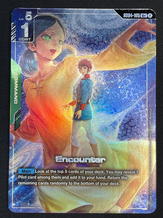 Encounter GD04-105 R+ | Phantom Aria NM Gundam Card Game