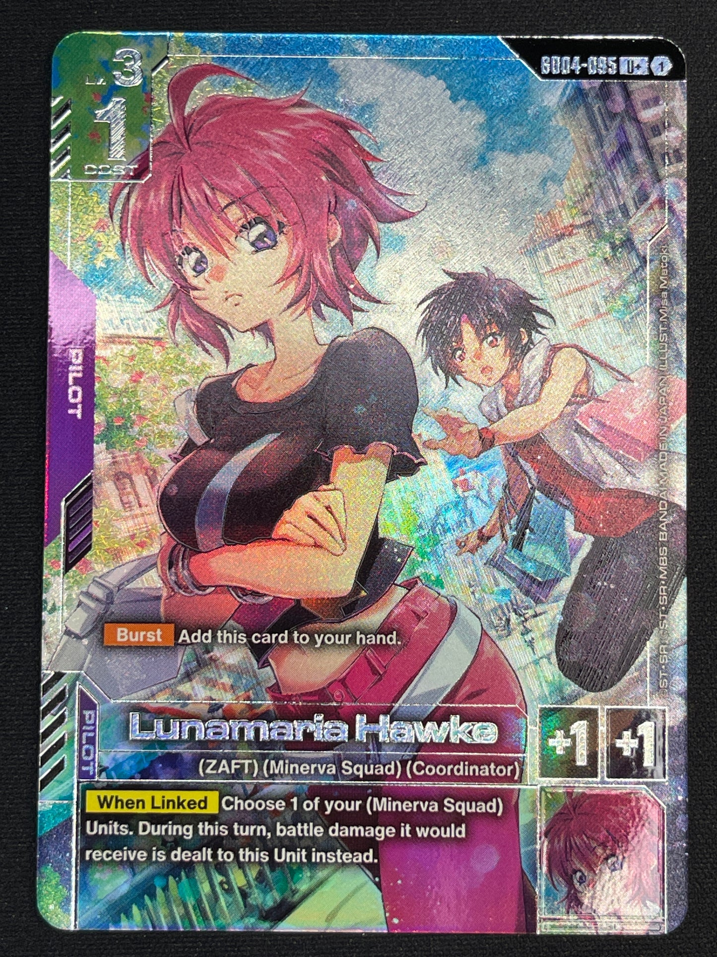 Lunamaria Hawke GD04-095 U+ | Phantom Aria NM Gundam Card Game