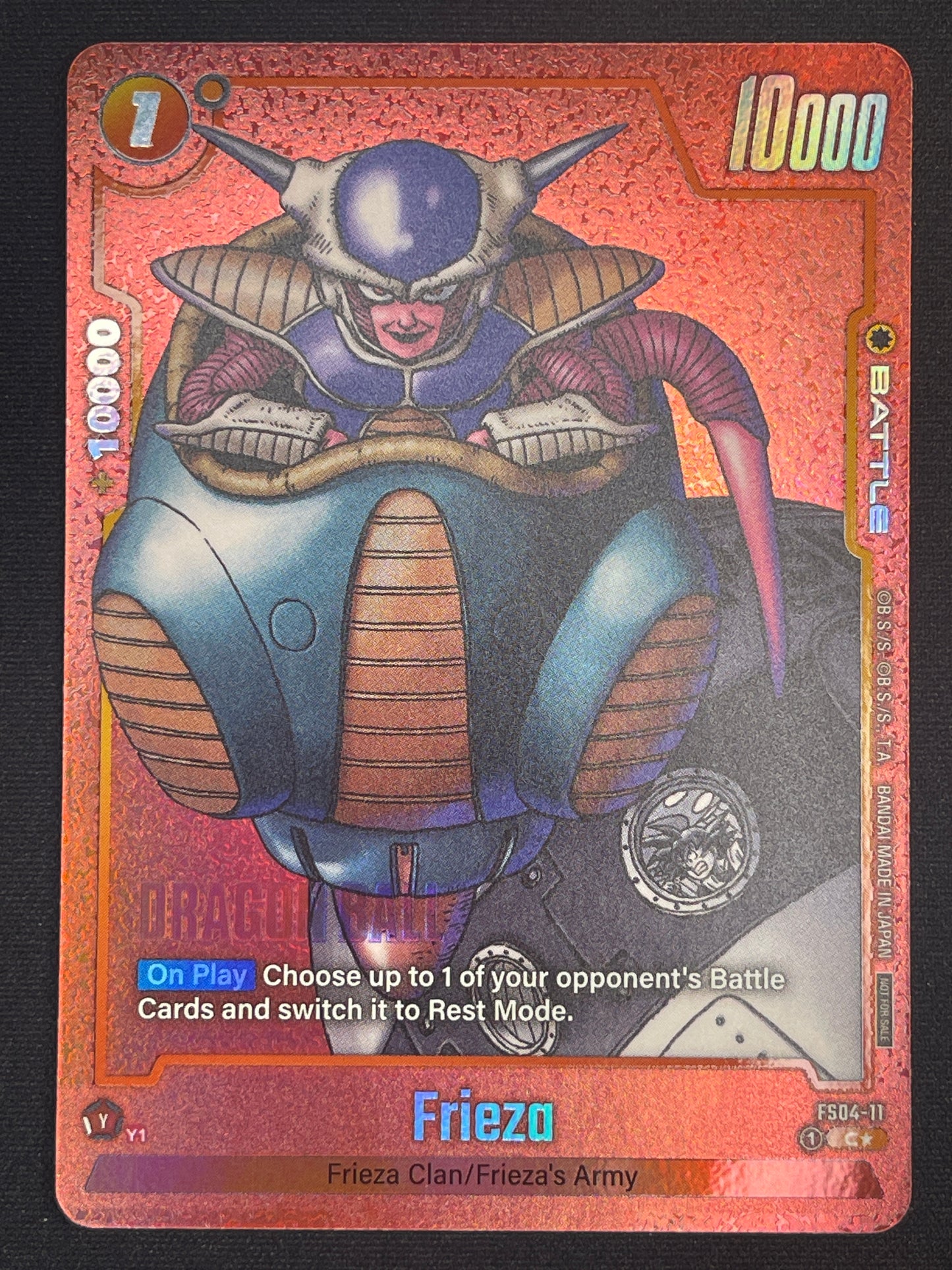 Frieza FS04-11 Manga Version 01 NM Dragon Ball Fusion World