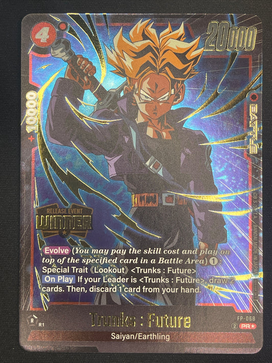 Trunks: Future FP-068 Winner NM Dragon Ball Fusion World