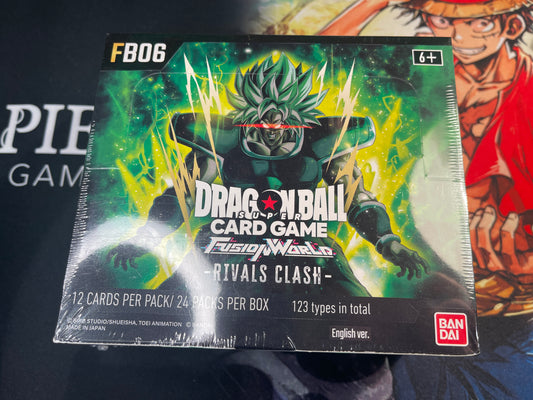 Dragon Ball Super Card Game Fusion World FB-06 Rivals Clash Booster Box