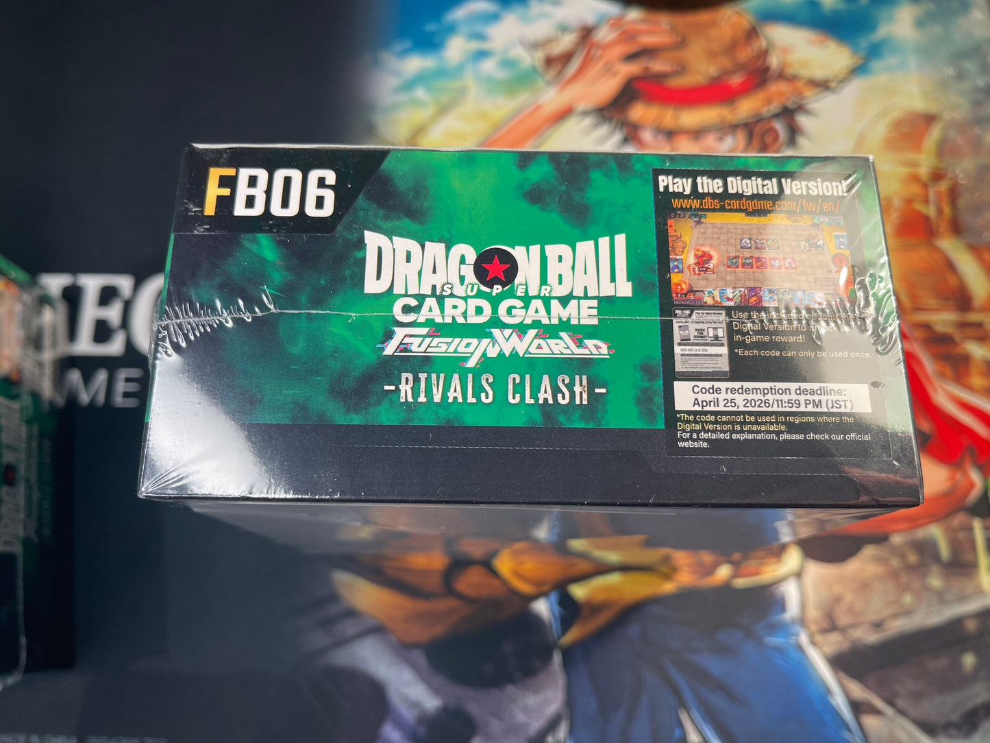 Dragon Ball Super Card Game Fusion World FB-06 Rivals Clash Booster Box