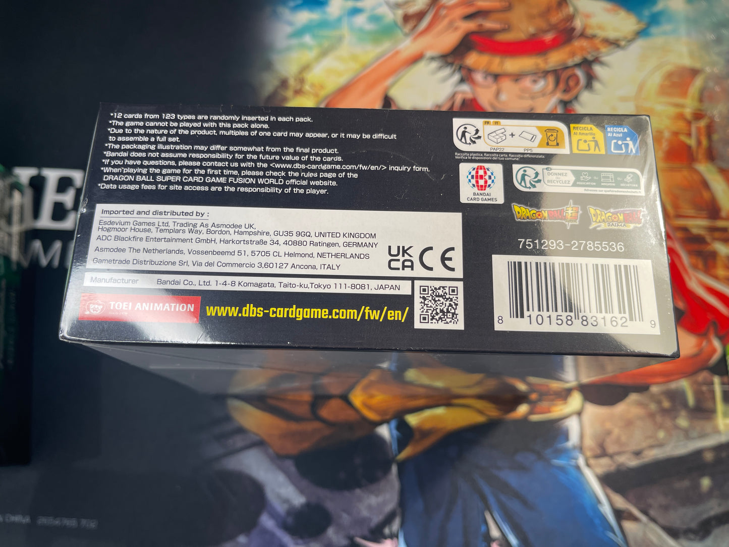Dragon Ball Super Card Game Fusion World FB-06 Rivals Clash Booster Box