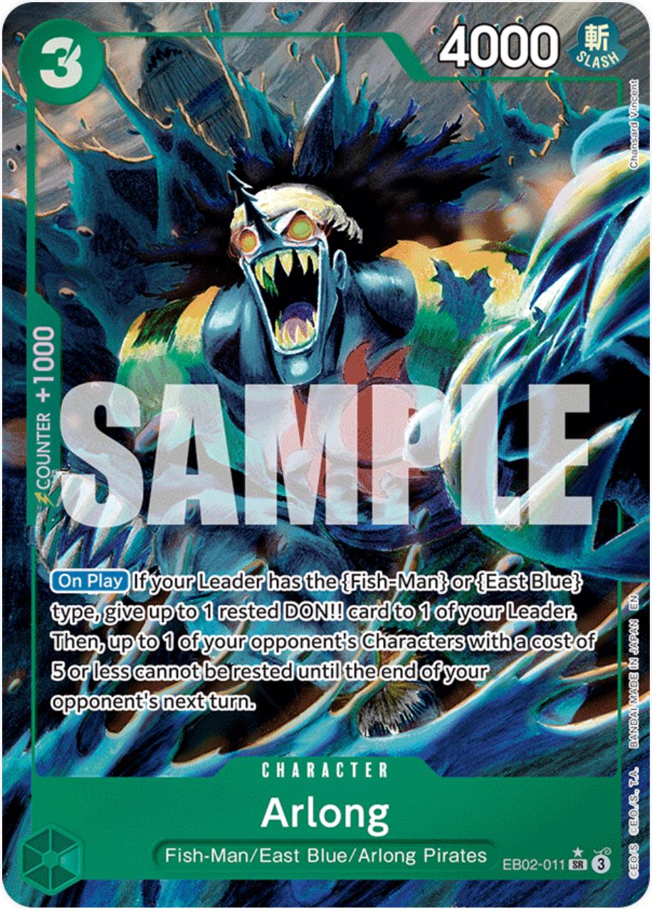 Arlong EB02-011 | Anime 25th Collection SR Alt Art Foil NM One Piece