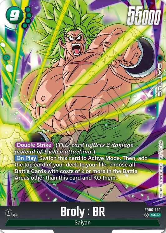 Broly FB06-120 | Rivals Clash SCR NM Fusion World