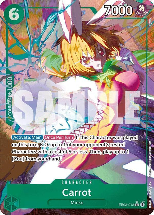 Carrot EB03-013 | One Piece Heroines Edition Foil NM One Piece