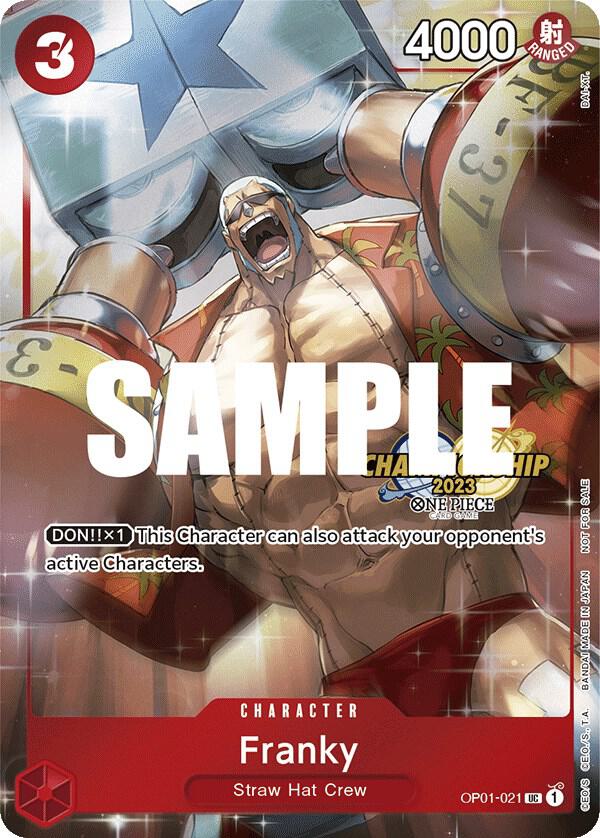 Franky OP01-021 | CS 2023 Championship Promo NM One Piece